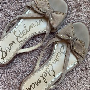 Sam Edelman Stud Flip Flops